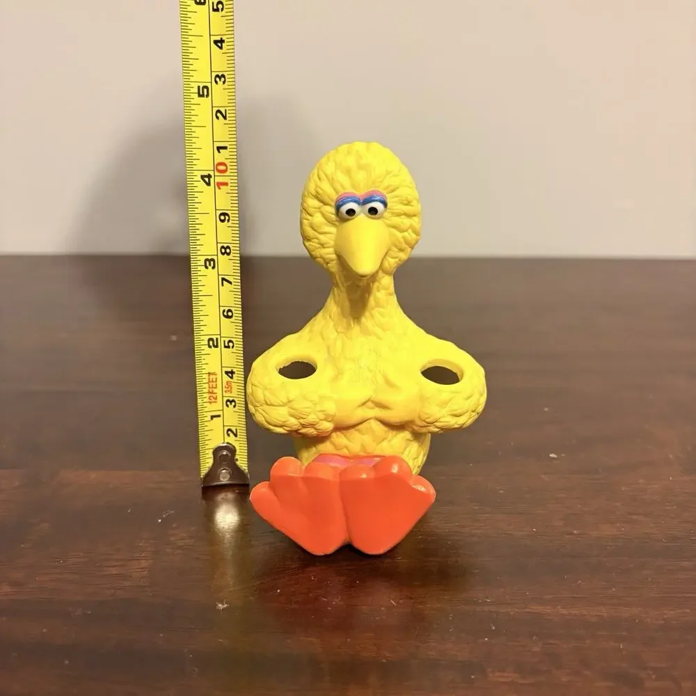 Ceramic Big Bird Toothbrush Holder